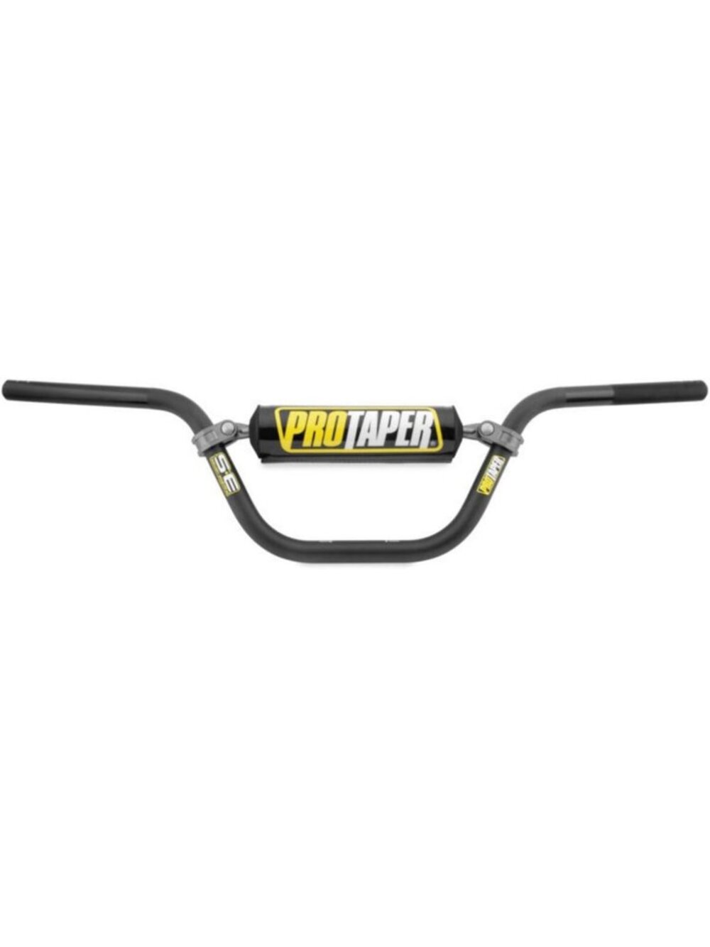 Standard 7/8" Motorcycle Handlebars - Pro Taper Style, Platinum Grey Finish